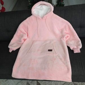 Pink Blanket Hoodie Jumper